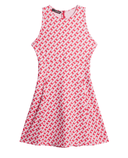 J.Lindeberg Cora Print Dress Tour Geo Pink