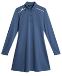 J.Lindeberg Gizelle Long Sleeve Dress Vintage Indigo