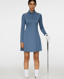 J.Lindeberg Gizelle Long Sleeve Dress Vintage Indigo