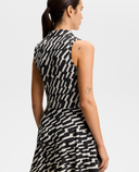 J.Lindeberg Dana Printed Dress Oak Moonbeam