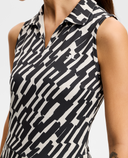 J.Lindeberg Dana Printed Dress Oak Moonbeam