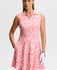 J.Lindeberg Dana Printed Dress Oak Flamingo