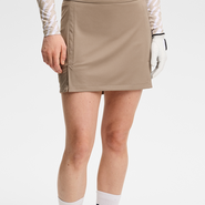 SIZE S - J.Lindeberg Amelie Mid Skort Brindle - S / Brindle