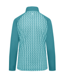 SWING OUT SISTER Heidi 1/4 Zip Fleeced Mid Layer Megabyte Teal