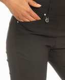 ISLAND GREEN Pull-on Stretch Trouser 206 Regular 29" Black