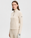 J.Lindeberg Selena Full Zip Mid Layer Moonbeam