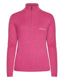 ROHNISCH Kora Knitted Half Zip Carmine Rose