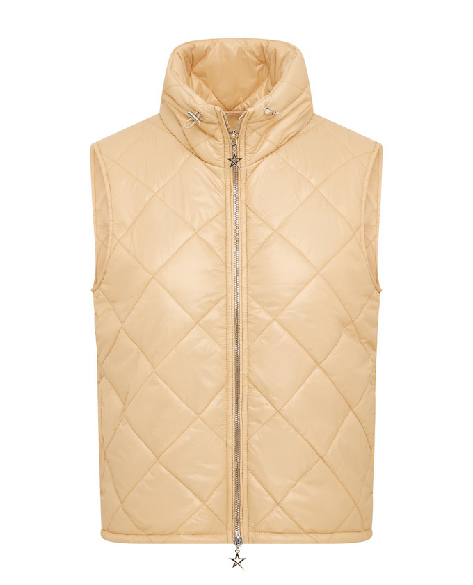 SWING OUT SISTER Maria Active Vest Parchment Powder