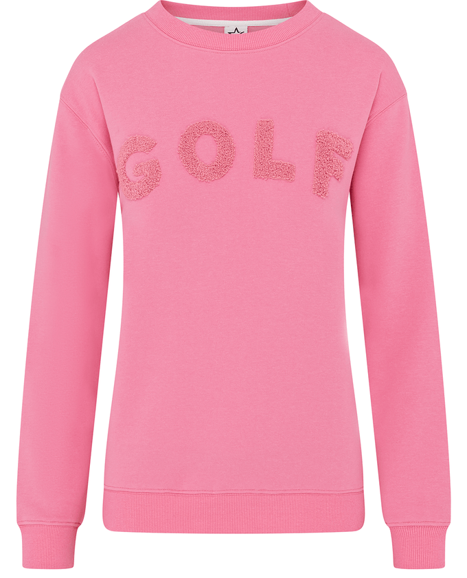 SWING OUT SISTER Catriona Jumper Neon Pink