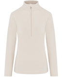 SWING OUT SISTER Bonny Fleece 1/4 Zip Bleached Sand