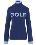 SWING OUT SISTER Gigi Golf Sweater Blue & Twilight