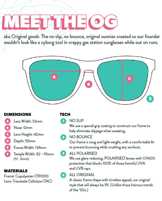 GOODR OG Sunglasses - Root Beer Sommelier