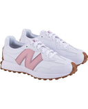 NEW BALANCE Womens 327 Golf Shoe - Spikeless White / Pink