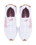 NEW BALANCE Womens 327 Golf Shoe - Spikeless White / Pink