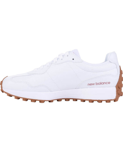 NEW BALANCE Womens 327 Golf Shoe - Spikeless White / Pink