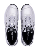 NEW BALANCE Womens 574 Greens V2 Waterproof Golf Shoe Special Edition Silver