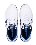 NEW BALANCE Womens 574 Greens V2 Waterproof Golf Shoe White / Blue