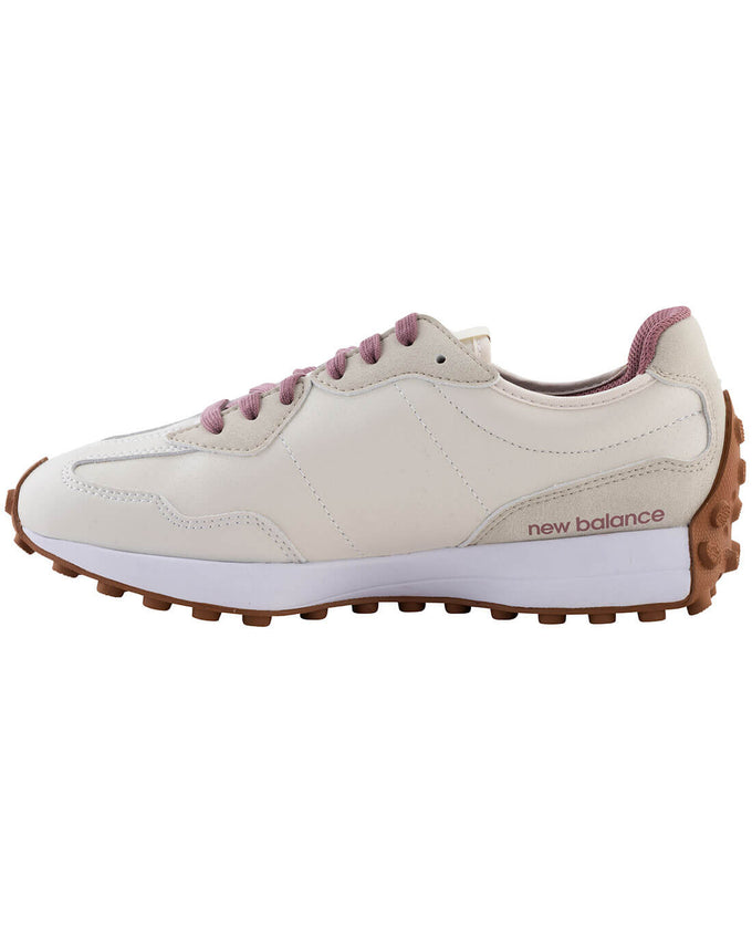 NEW BALANCE Womens 327 Waterproof Golf Shoe - Spikeless Brown/Pink