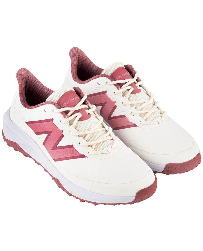 NEW BALANCE Womens Fresh Foam Contend V3 Waterproof Golf Shoe - Spikeless White