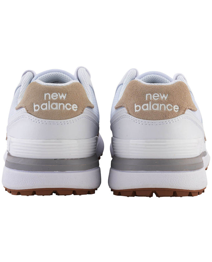 NEW BALANCE Womens 574 Greens V2 Waterproof Golf Shoe White