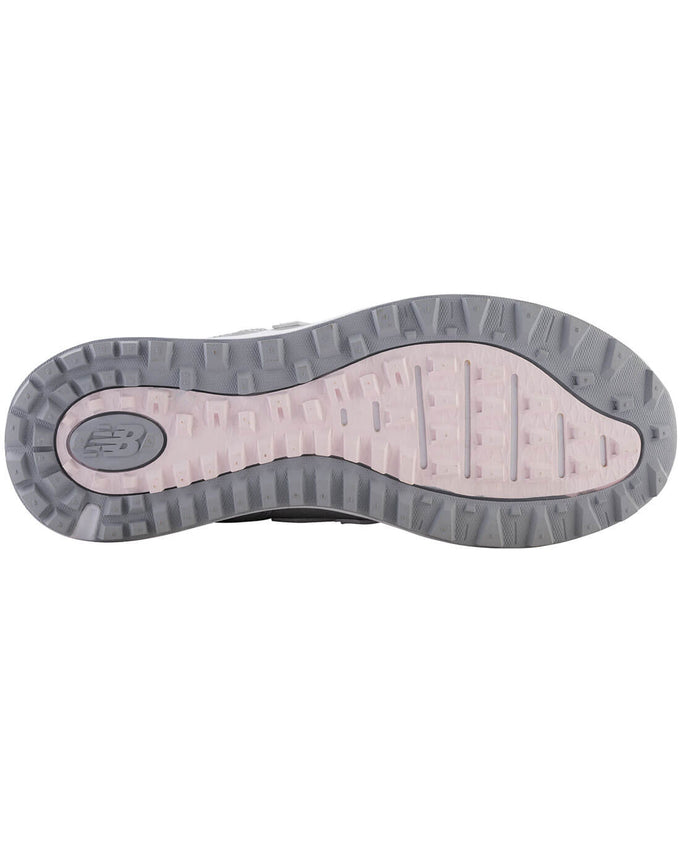 NEW BALANCE Womens 574 Greens V2 Waterproof Golf Shoe Grey/Pink