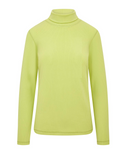 SWING OUT SISTER Natasha Ribbed Roll Neck Green Glow