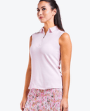 NIVO UV Nikki II Sleeveless Polo 101 Sugar Pink