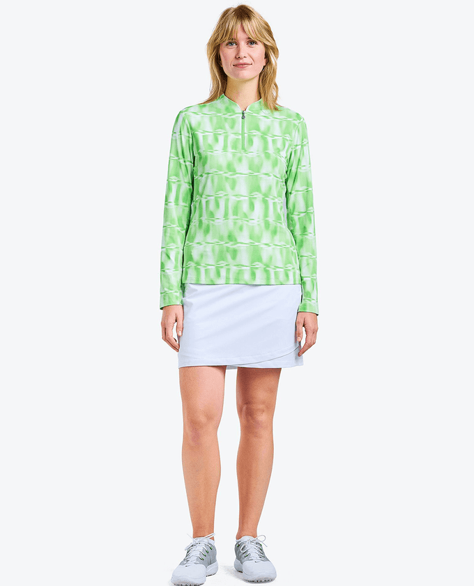 NIVO UV Lolita LivCool Long Sleeve Polo 170 Mojito