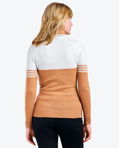 NIVO Gretta Half Zip Sweater 222 Camel