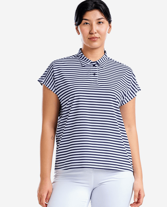 NIVO Veronica Loose Fit Shirt Polo 112 Navy