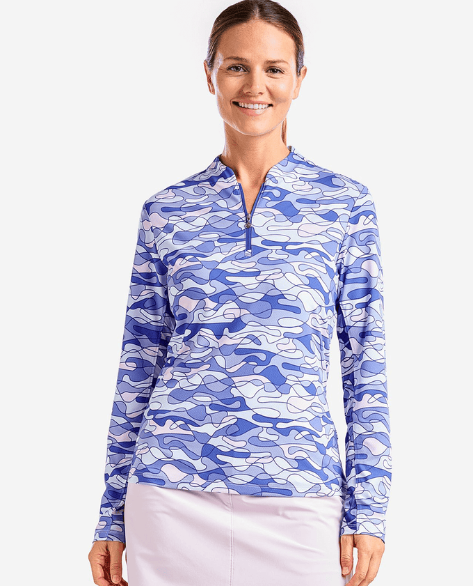 NIVO Lailah Liv Cool Polo 151 Curaçao Bleu