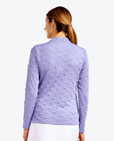 NIVO Dyna Mock Neck Top 195 Pansy Garden