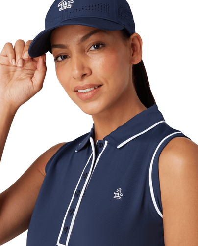 ORIGINAL PENGUIN Polo sans manches Veronica OGKSC0A2 Marine