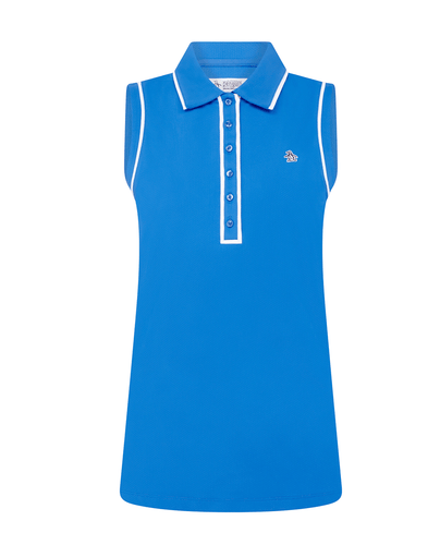 ORIGINAL PENGUIN Veronica Sleeveless Polo OGKSE047 French Blue