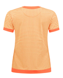 ORIGINAL PENGUIN Pete's Bow Tie Block Polo OGKSF067 Coral Quartz