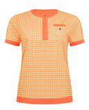 ORIGINAL PENGUIN Pete's Bow Tie Block Polo OGKSF067 Coral Quartz