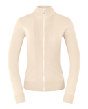 PURE GOLF Blair Full Zip Lined Cardigan 506 Champagne