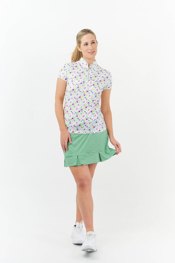 PURE GOLF Suvi Pull on Skort 225 Sage Green