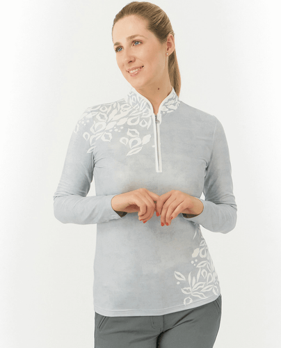 PURE GOLF Natalie Winter Polo 008 Winter Foliage