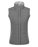 PURE GOLF Annona Gilet à Motifs 406 Champagne Orchidée