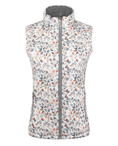 PURE GOLF Eve Reversible Vest 406 Autumn Embers