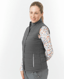 PURE GOLF Annona Gilet à Motifs 406 Champagne Orchidée