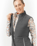 PURE GOLF Annona Gilet à Motifs 406 Champagne Orchidée