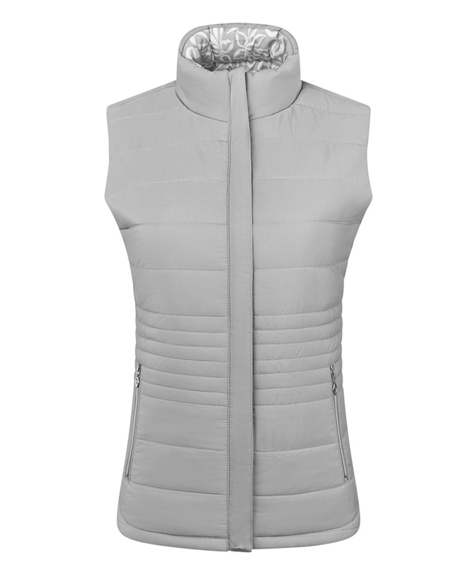 PURE GOLF Annona Gilet à Motifs 406 Champagne Orchidée