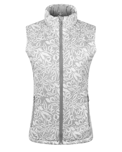 PURE GOLF Annona Gilet à Motifs 406 Champagne Orchidée