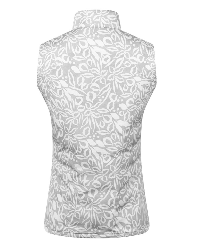 PURE GOLF Annona Gilet à Motifs 406 Champagne Orchidée