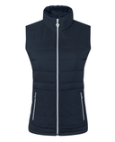 PURE GOLF Hemisphere Faux Fur Vest 411 Navy