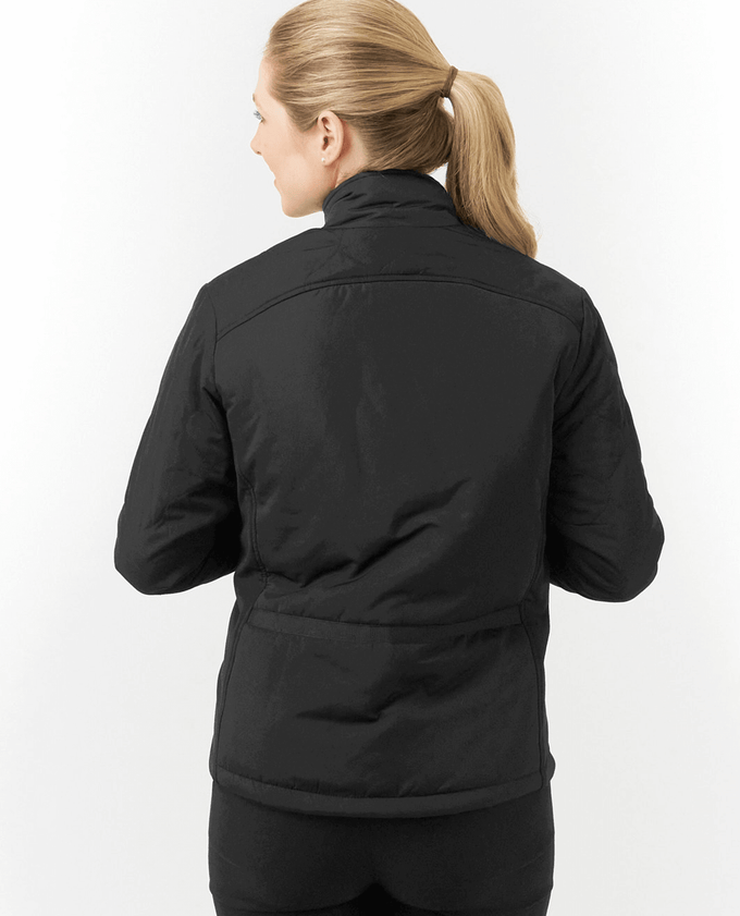 PURE GOLF Bronwyn Quilted Jacket 414 Black