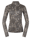 PURE GOLF Arusha Winter Midlayer Top 441 Wild Truffle