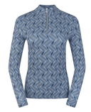 PURE GOLF Arusha Winter Midlayer Top 441 Optical Weave